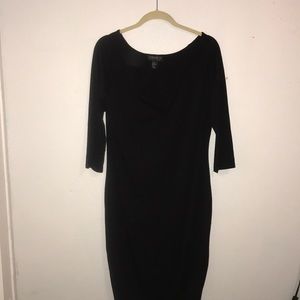 Forever 21+ Mid Sleeve Fitted Dress